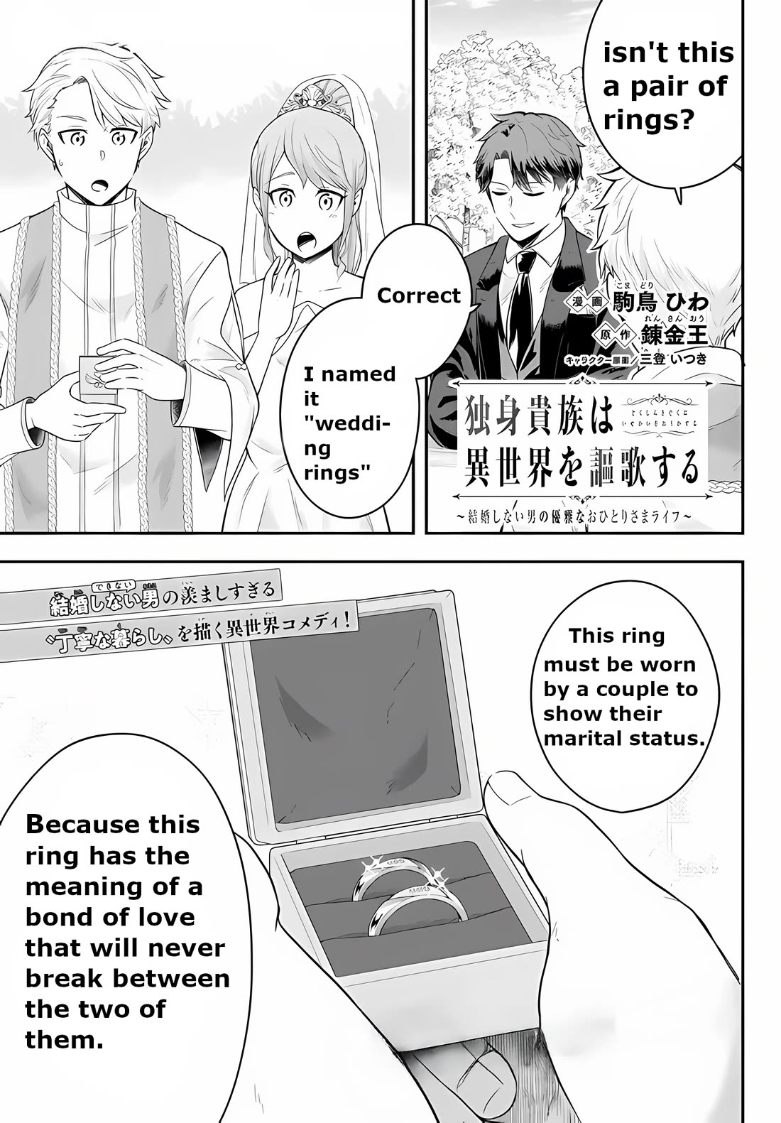 A Single Aristocrat Enjoys a Different World: The Graceful Life of a Man Who Never Gets Married chapter 15 page 1