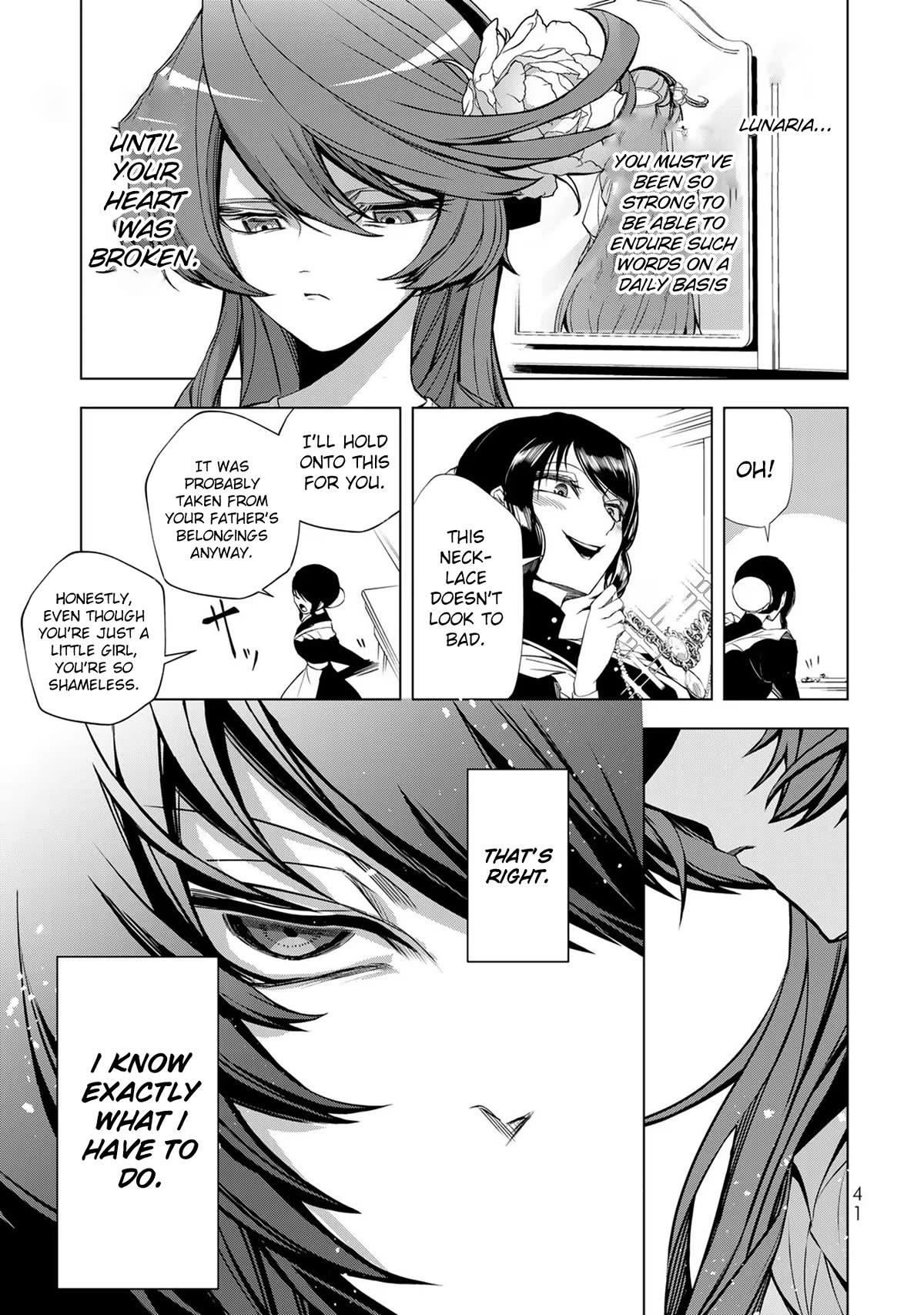 A Splendid Revenge Story of a Super-Dreadnought Cheat Villainess chapter 1 page 40