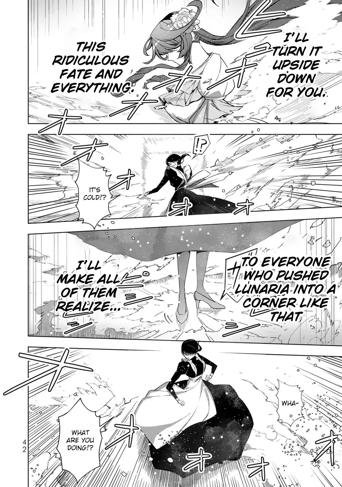 A Splendid Revenge Story of a Super-Dreadnought Cheat Villainess chapter 1 page 41