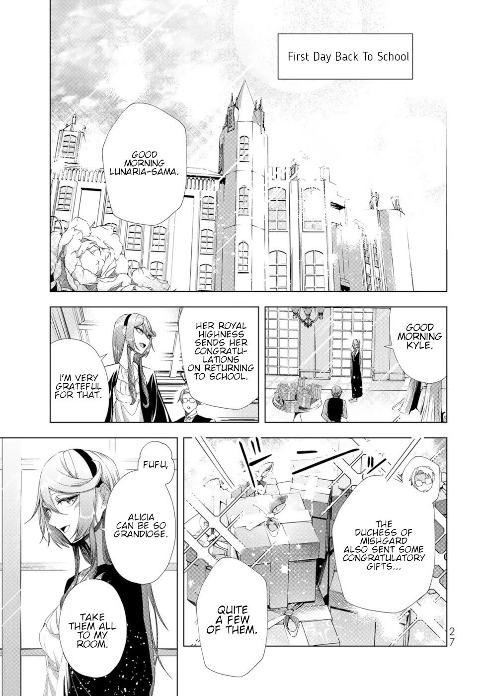 A Splendid Revenge Story of a Super-Dreadnought Cheat Villainess chapter 13 page 25