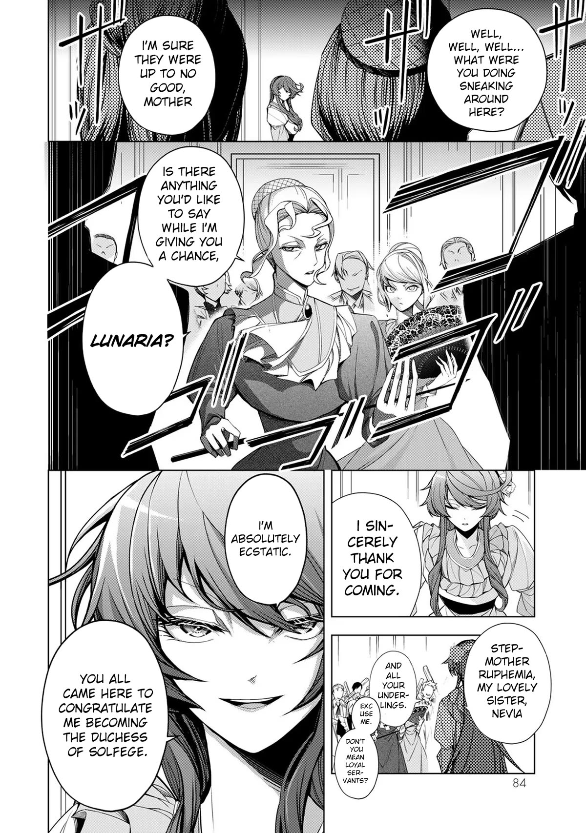 A Splendid Revenge Story of a Super-Dreadnought Cheat Villainess chapter 2 page 34