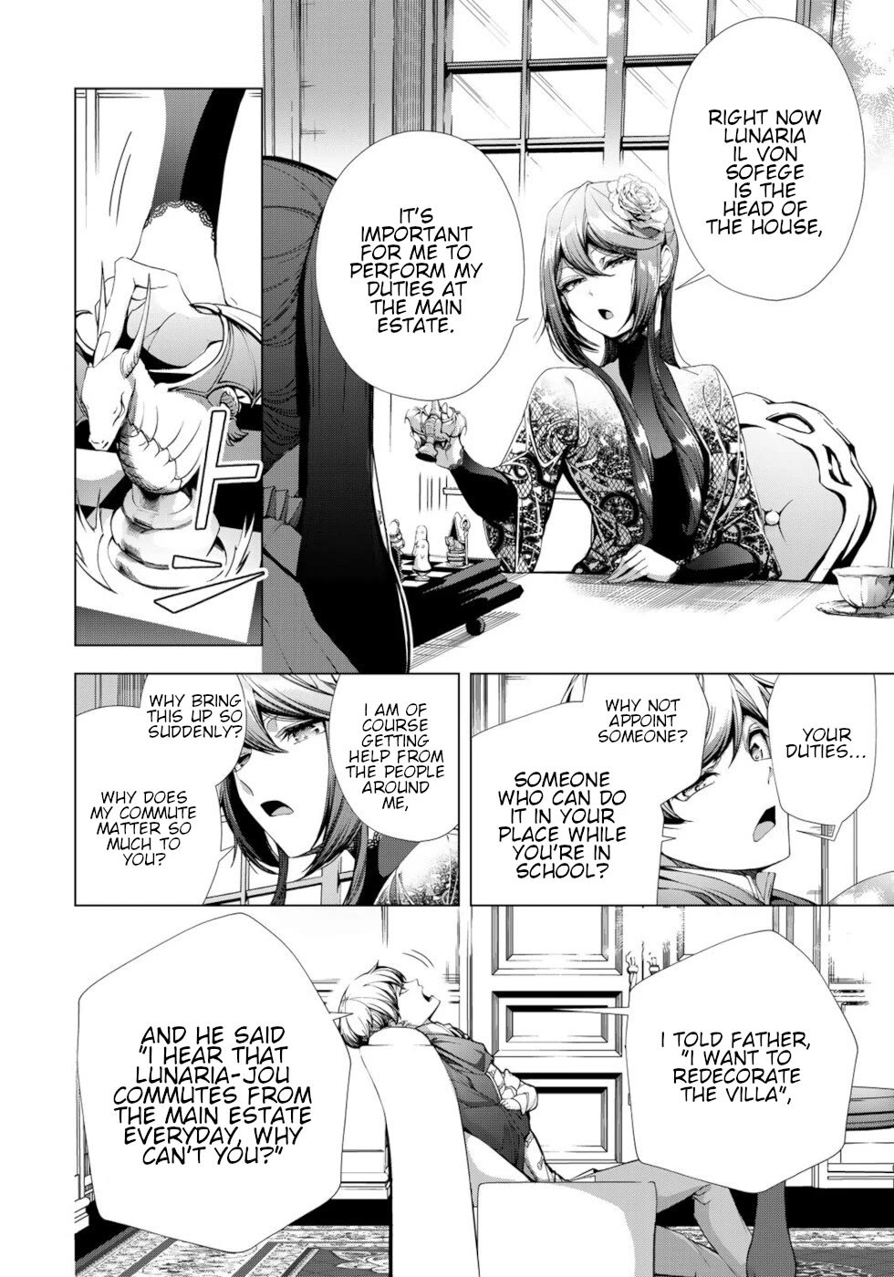 A Splendid Revenge Story of a Super-Dreadnought Cheat Villainess chapter 20 page 2