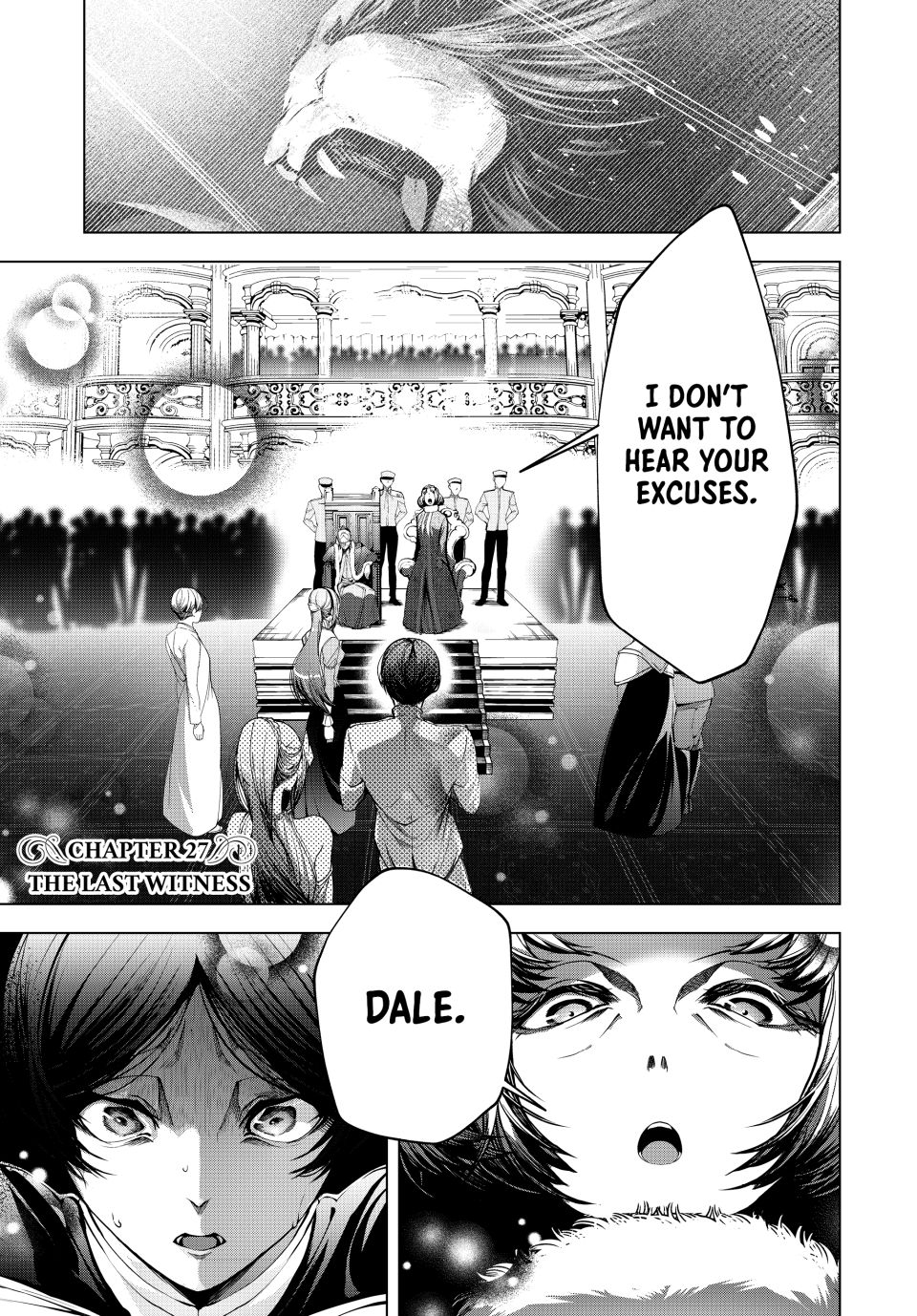 A Splendid Revenge Story of a Super-Dreadnought Cheat Villainess chapter 27 page 1