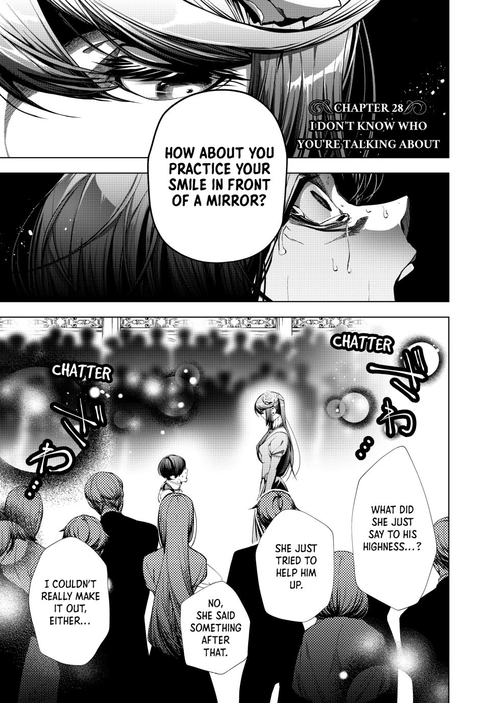 A Splendid Revenge Story of a Super-Dreadnought Cheat Villainess chapter 28 page 1