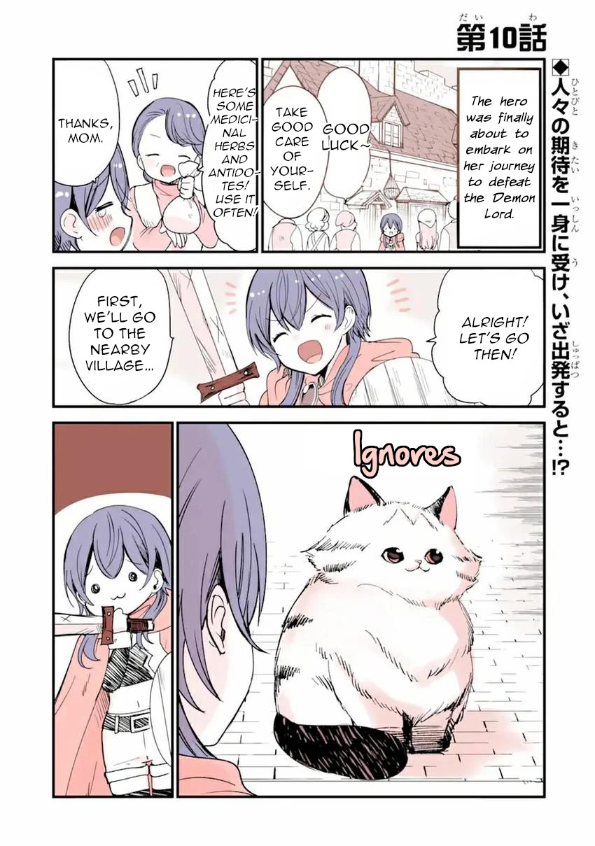 A Story about a Cat Reincarnated in a Different World Where There are no Cats. chapter 10 page 1