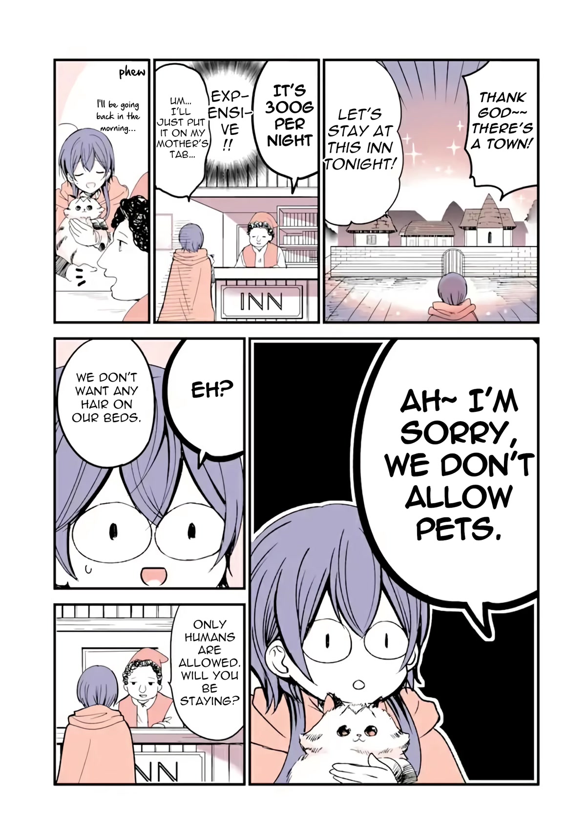 A Story about a Cat Reincarnated in a Different World Where There are no Cats. chapter 12 page 3