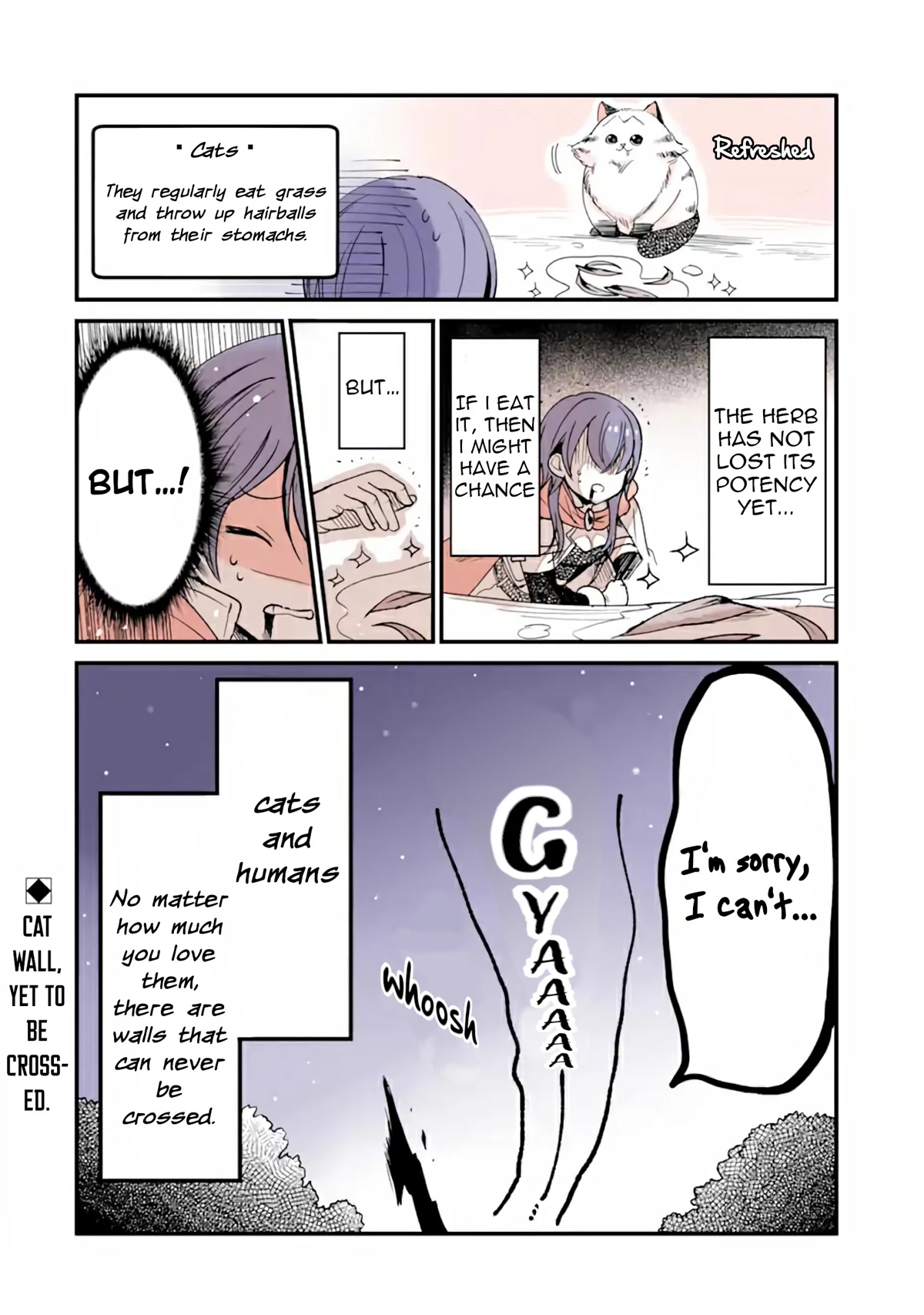 A Story about a Cat Reincarnated in a Different World Where There are no Cats. chapter 13 page 4