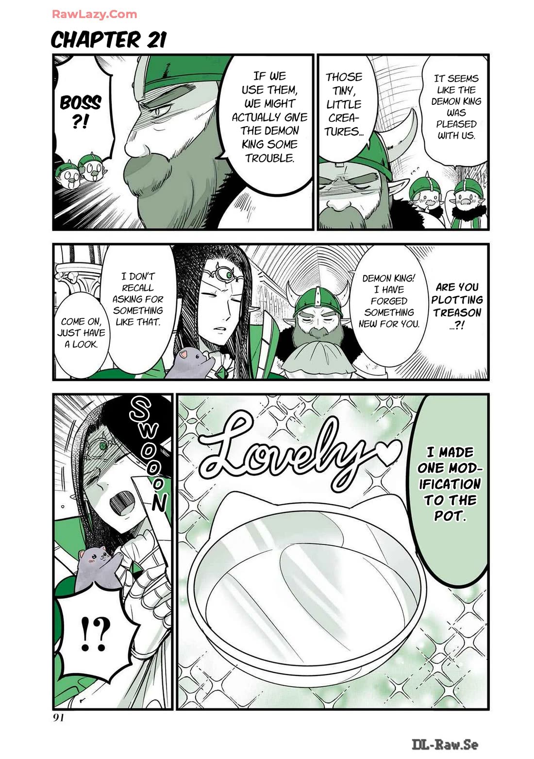 A Story about a Cat Reincarnated in a Different World Where There are no Cats. chapter 21 page 1