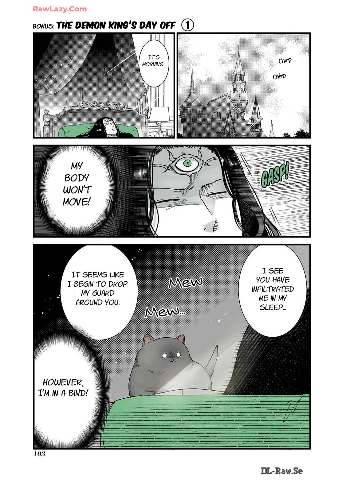A Story about a Cat Reincarnated in a Different World Where There are no Cats. chapter 23.5 page 1