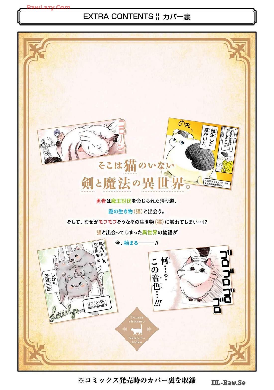 A Story about a Cat Reincarnated in a Different World Where There are no Cats. chapter 23.5 page 14