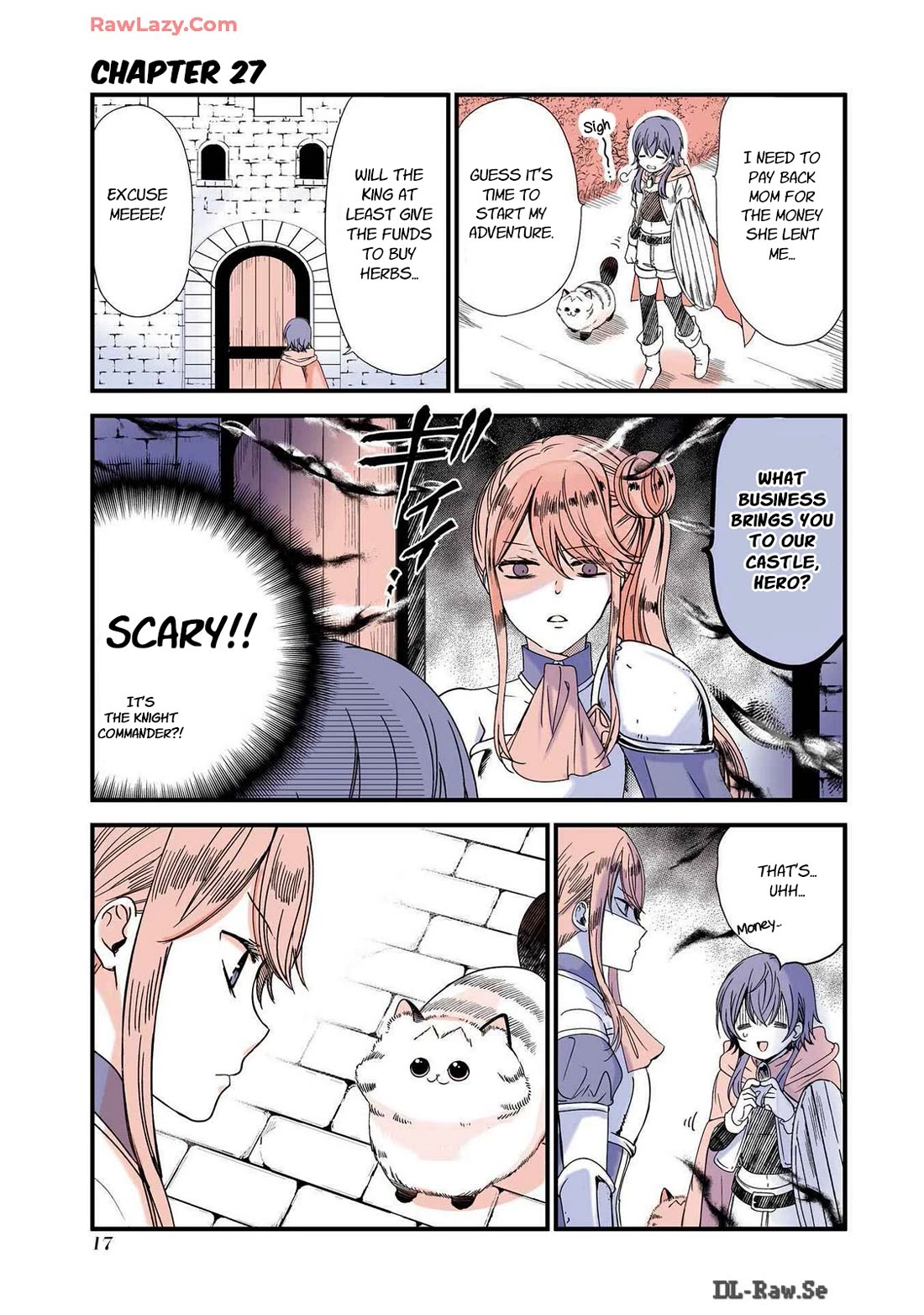 A Story about a Cat Reincarnated in a Different World Where There are no Cats. chapter 27 page 1