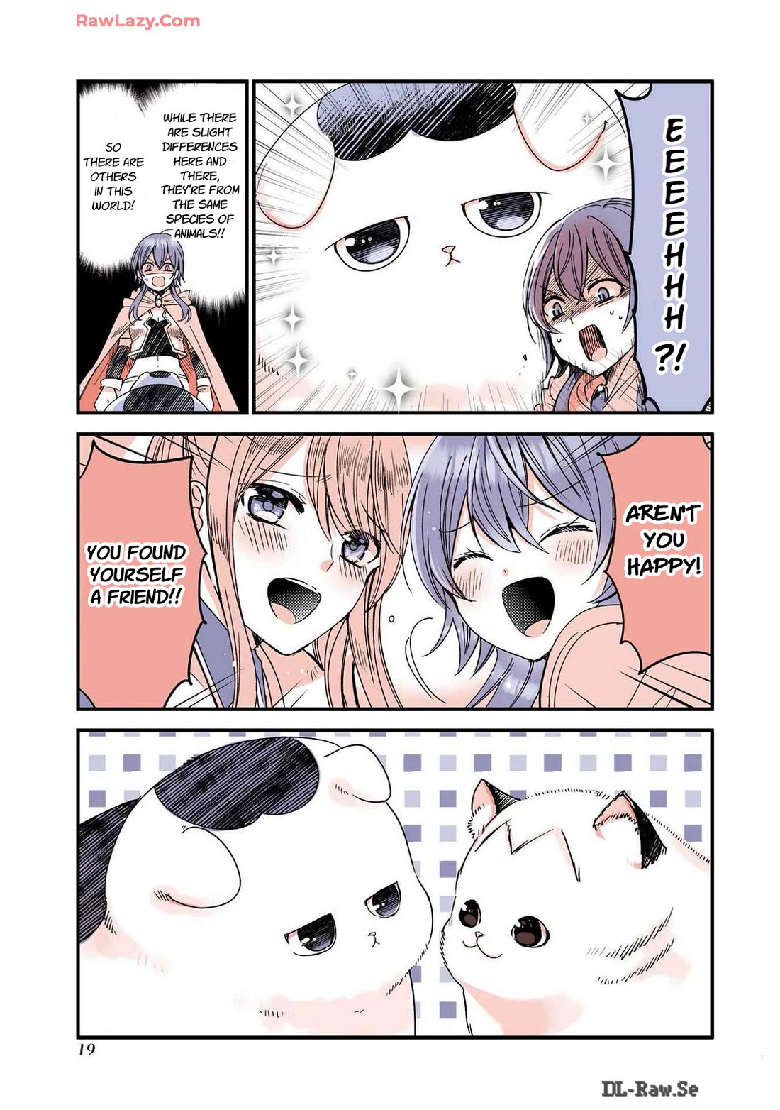 A Story about a Cat Reincarnated in a Different World Where There are no Cats. chapter 27 page 3