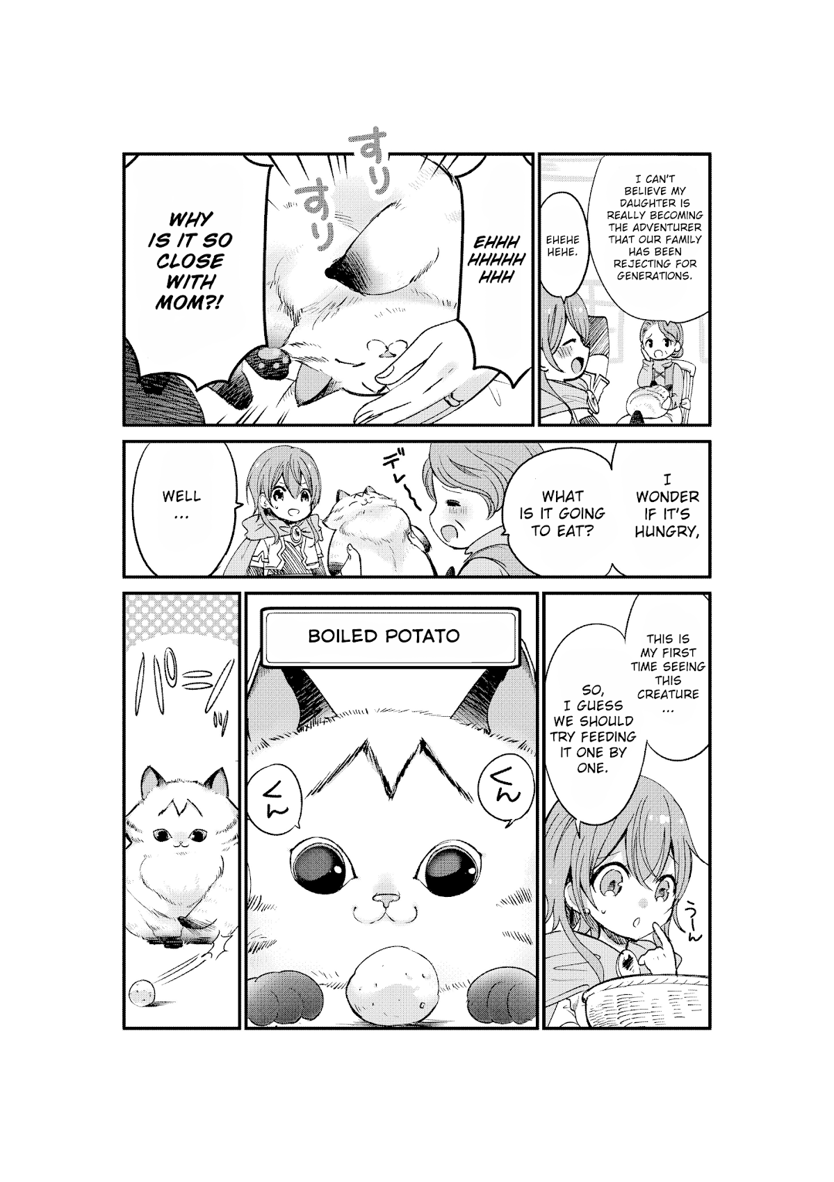 A Story about a Cat Reincarnated in a Different World Where There are no Cats. chapter 3 page 1