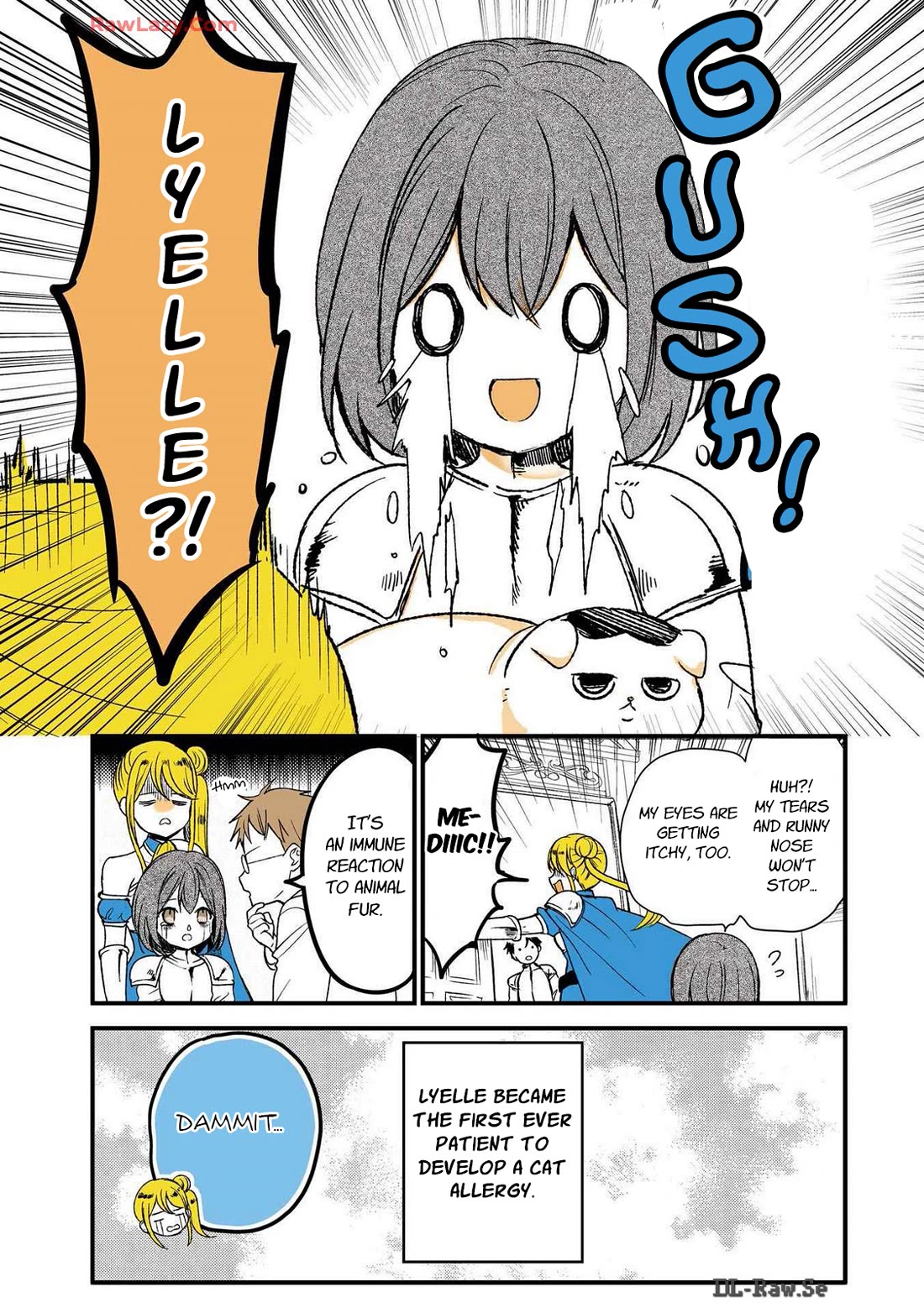 A Story about a Cat Reincarnated in a Different World Where There are no Cats. chapter 30 page 5