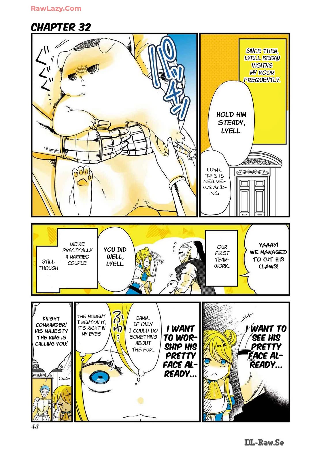 A Story about a Cat Reincarnated in a Different World Where There are no Cats. chapter 32 page 1