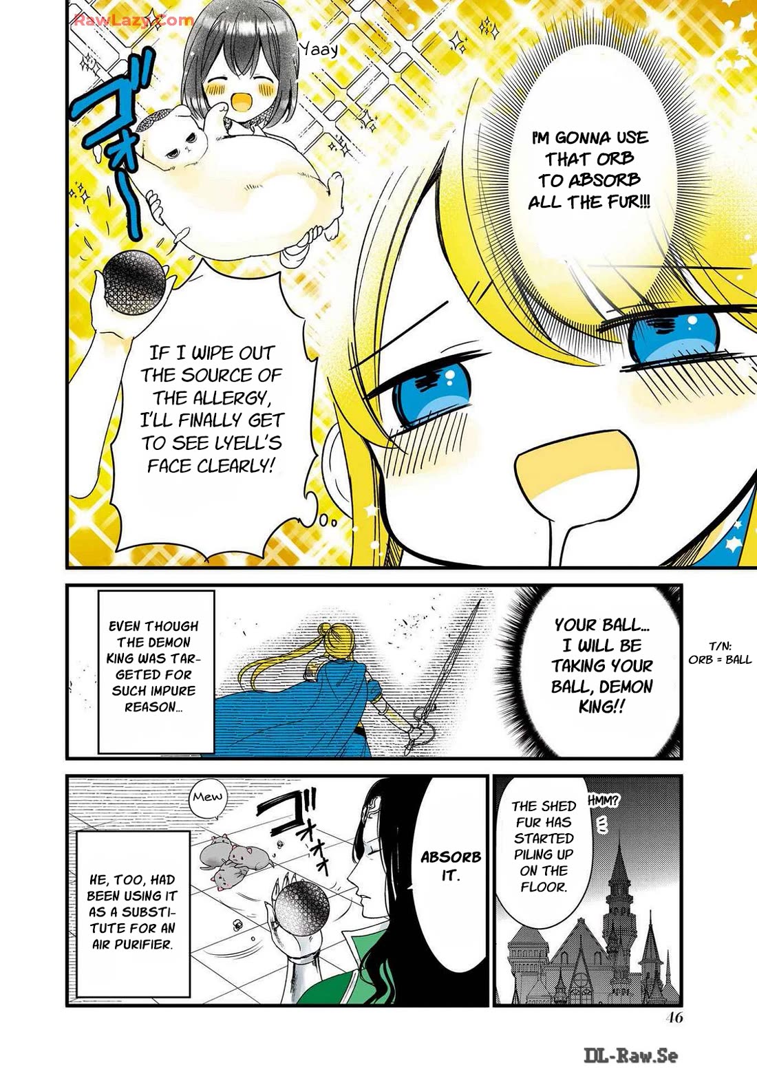 A Story about a Cat Reincarnated in a Different World Where There are no Cats. chapter 32 page 4