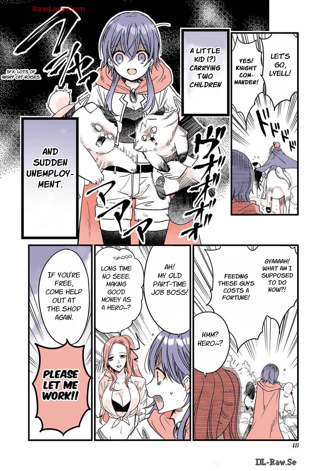 A Story about a Cat Reincarnated in a Different World Where There are no Cats. chapter 33 page 2