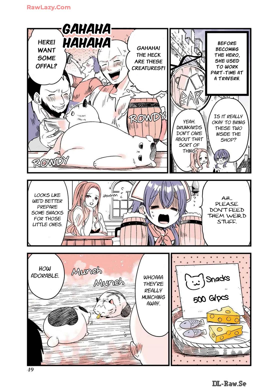 A Story about a Cat Reincarnated in a Different World Where There are no Cats. chapter 33 page 3