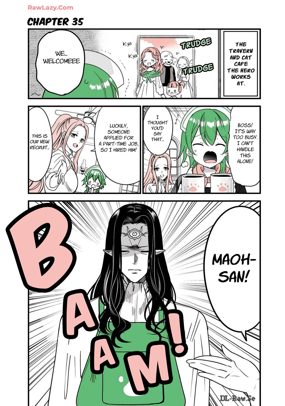 A Story about a Cat Reincarnated in a Different World Where There are no Cats. chapter 35 page 1