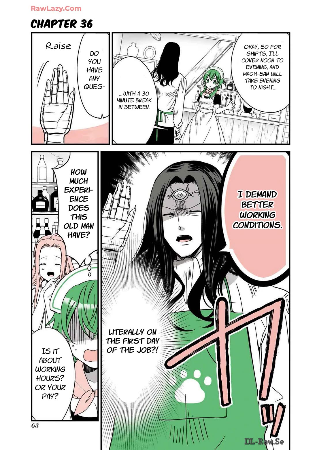 A Story about a Cat Reincarnated in a Different World Where There are no Cats. chapter 36 page 1