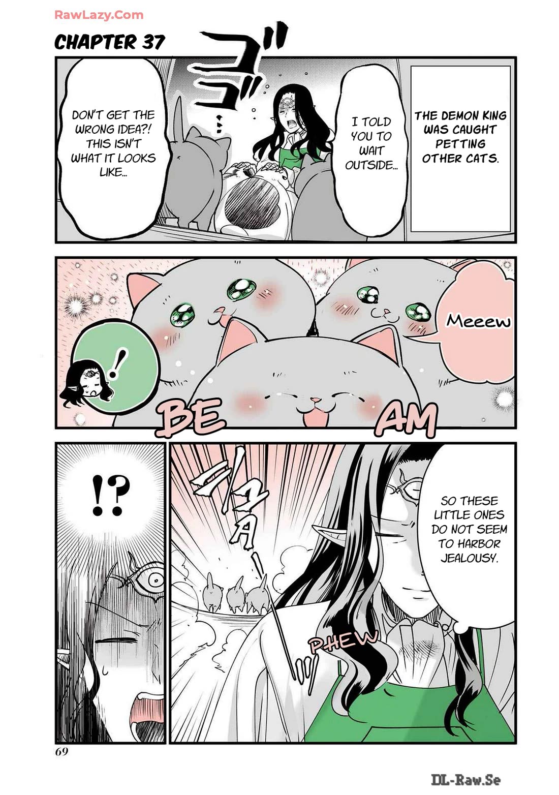 A Story about a Cat Reincarnated in a Different World Where There are no Cats. chapter 37 page 1