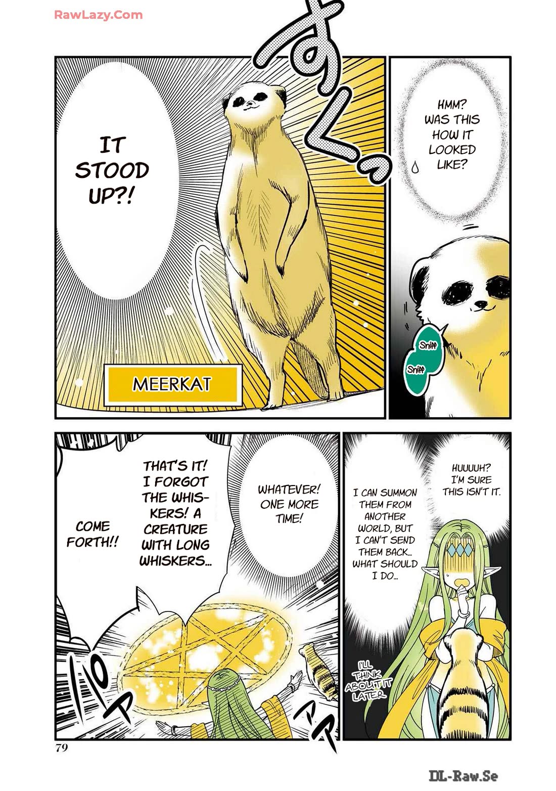 A Story about a Cat Reincarnated in a Different World Where There are no Cats. chapter 38 page 3