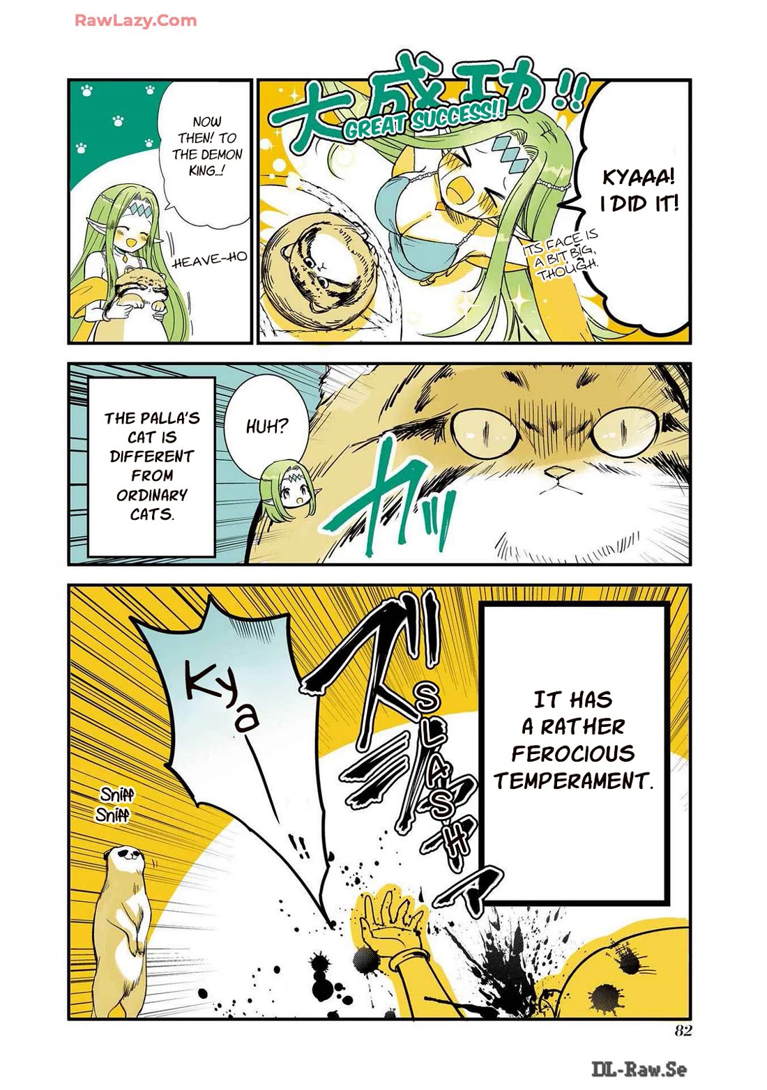 A Story about a Cat Reincarnated in a Different World Where There are no Cats. chapter 38 page 6