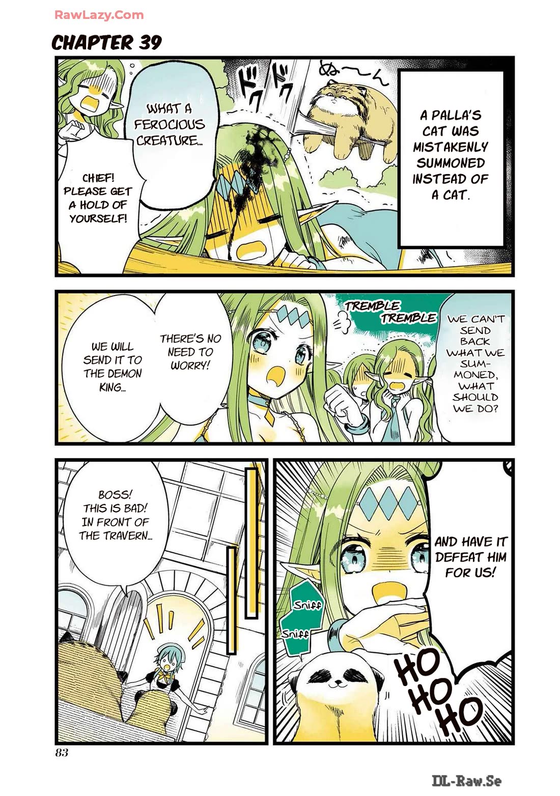 A Story about a Cat Reincarnated in a Different World Where There are no Cats. chapter 39 page 1