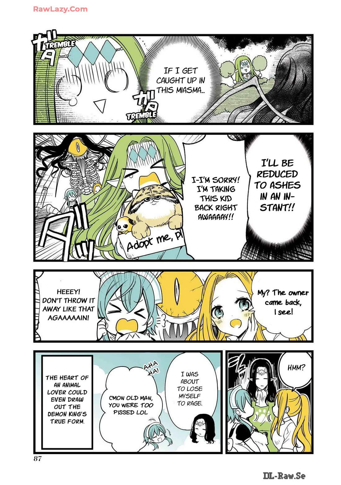 A Story about a Cat Reincarnated in a Different World Where There are no Cats. chapter 39 page 5