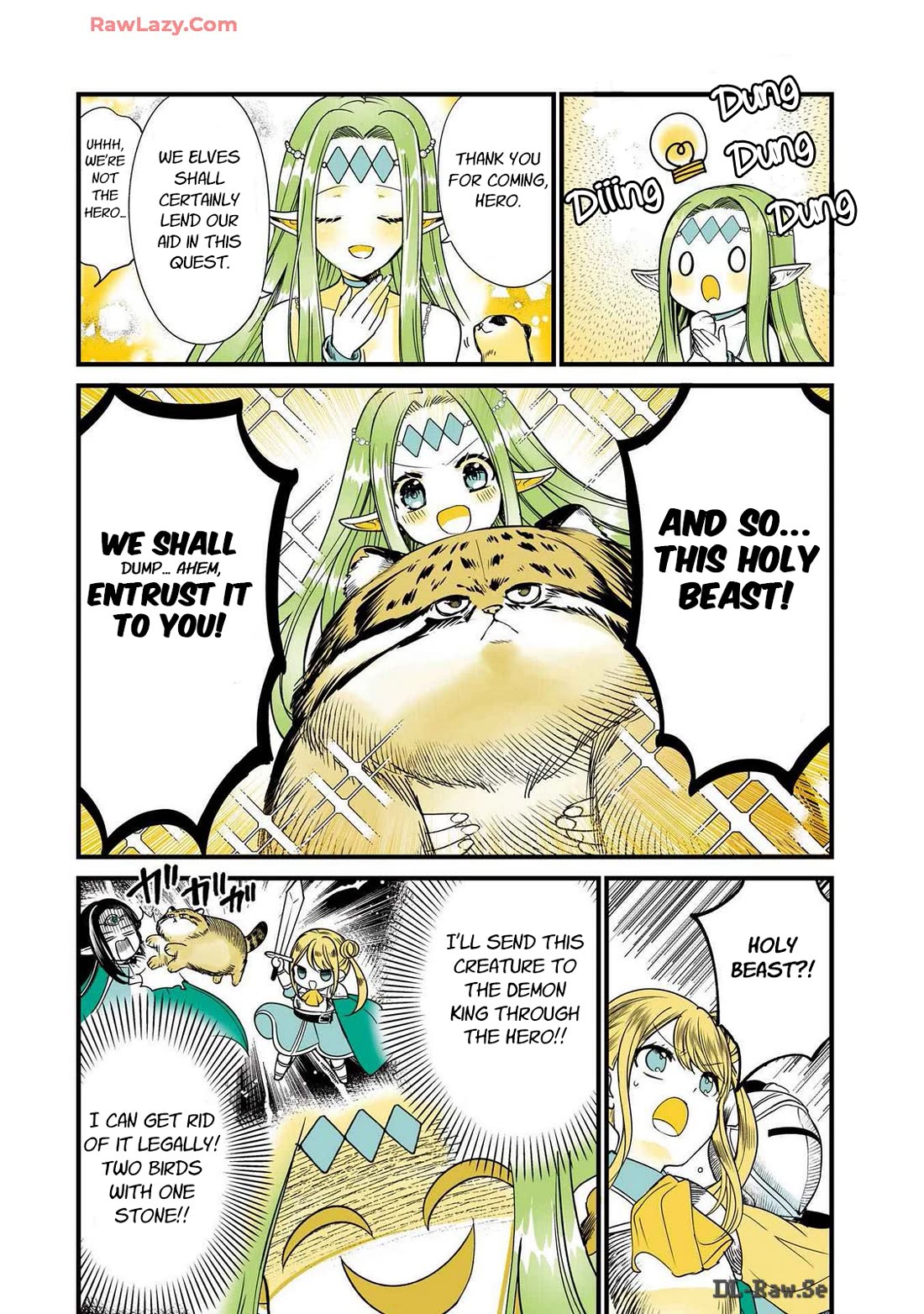 A Story about a Cat Reincarnated in a Different World Where There are no Cats. chapter 40 page 2