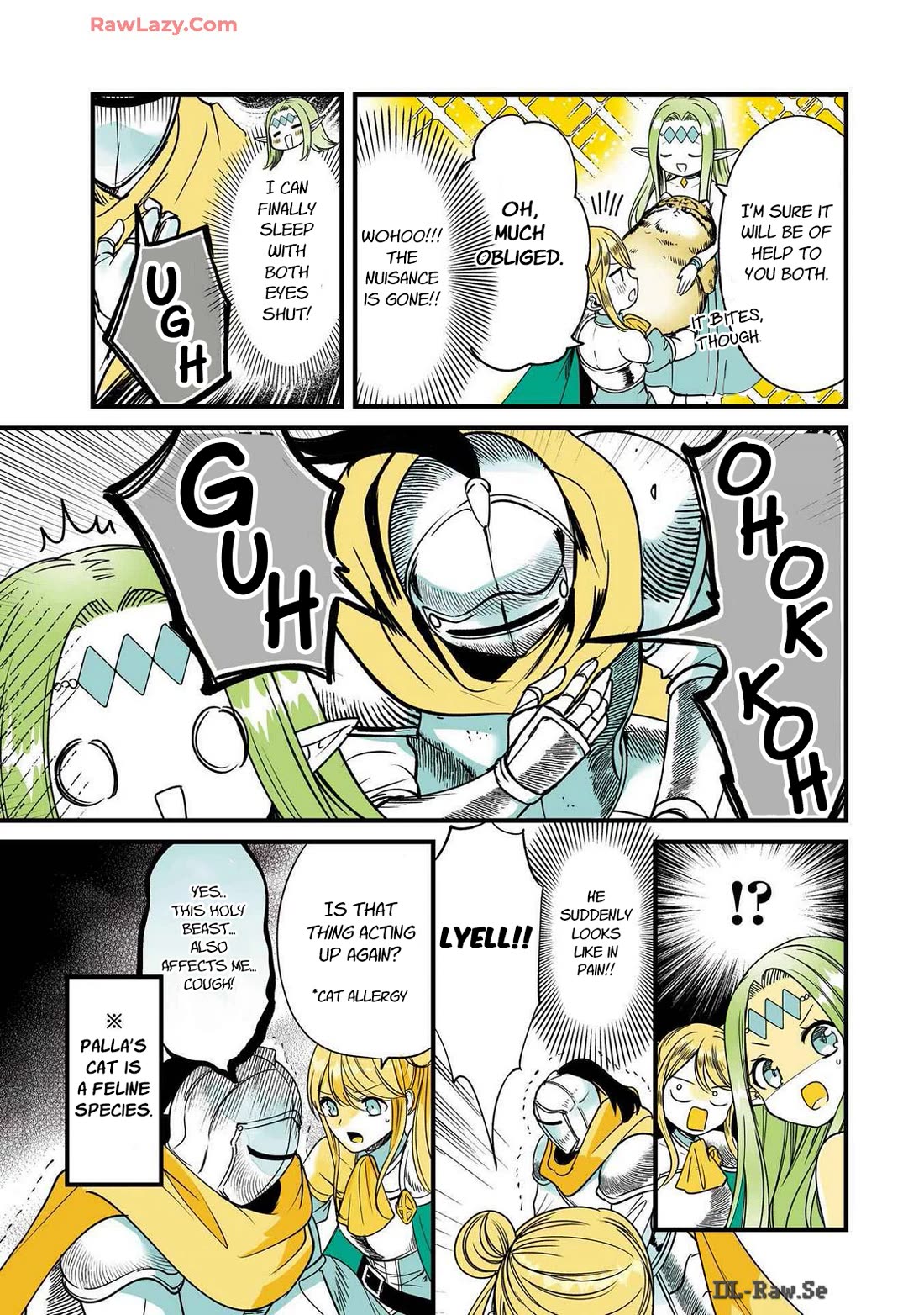 A Story about a Cat Reincarnated in a Different World Where There are no Cats. chapter 40 page 3