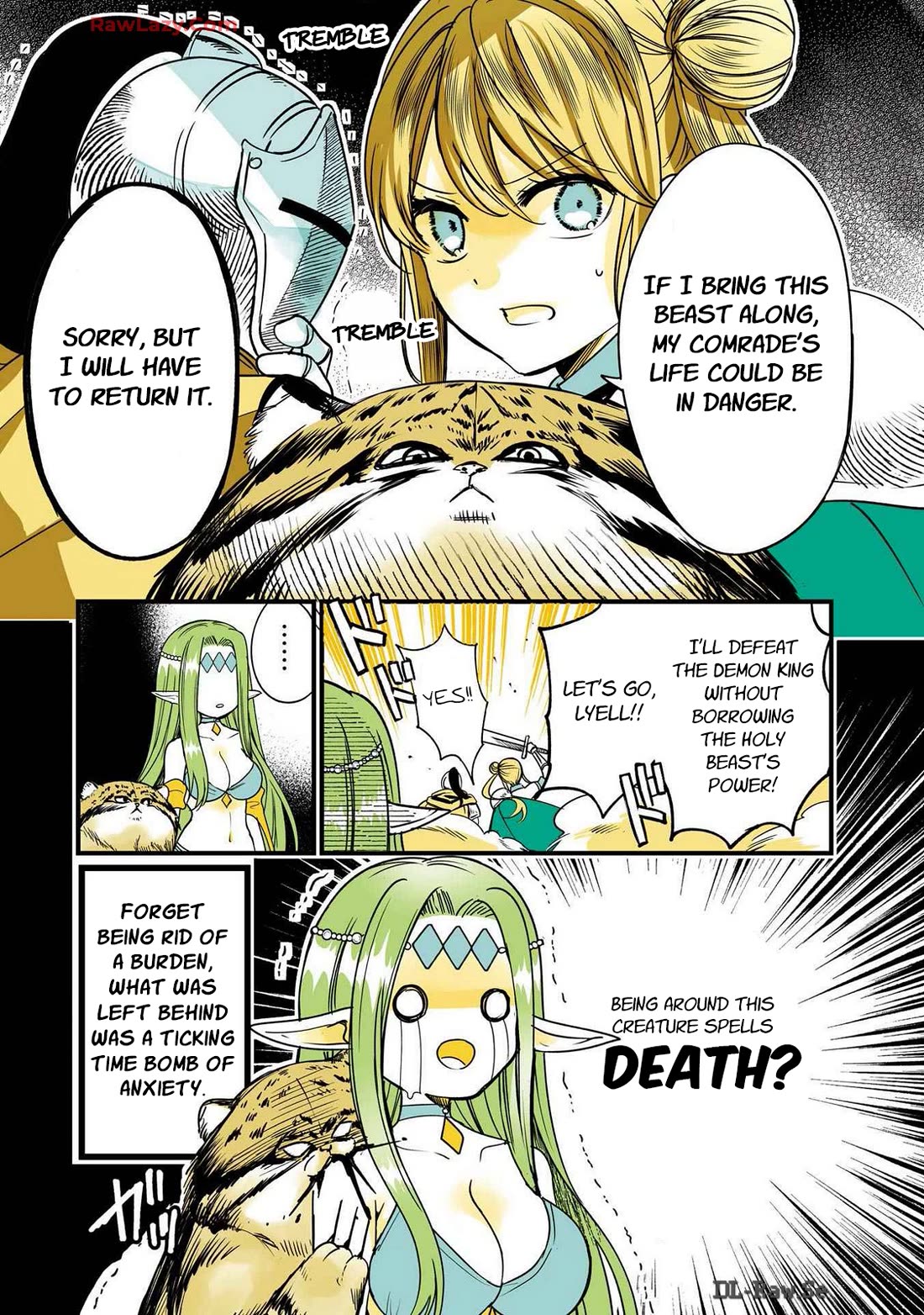 A Story about a Cat Reincarnated in a Different World Where There are no Cats. chapter 40 page 4