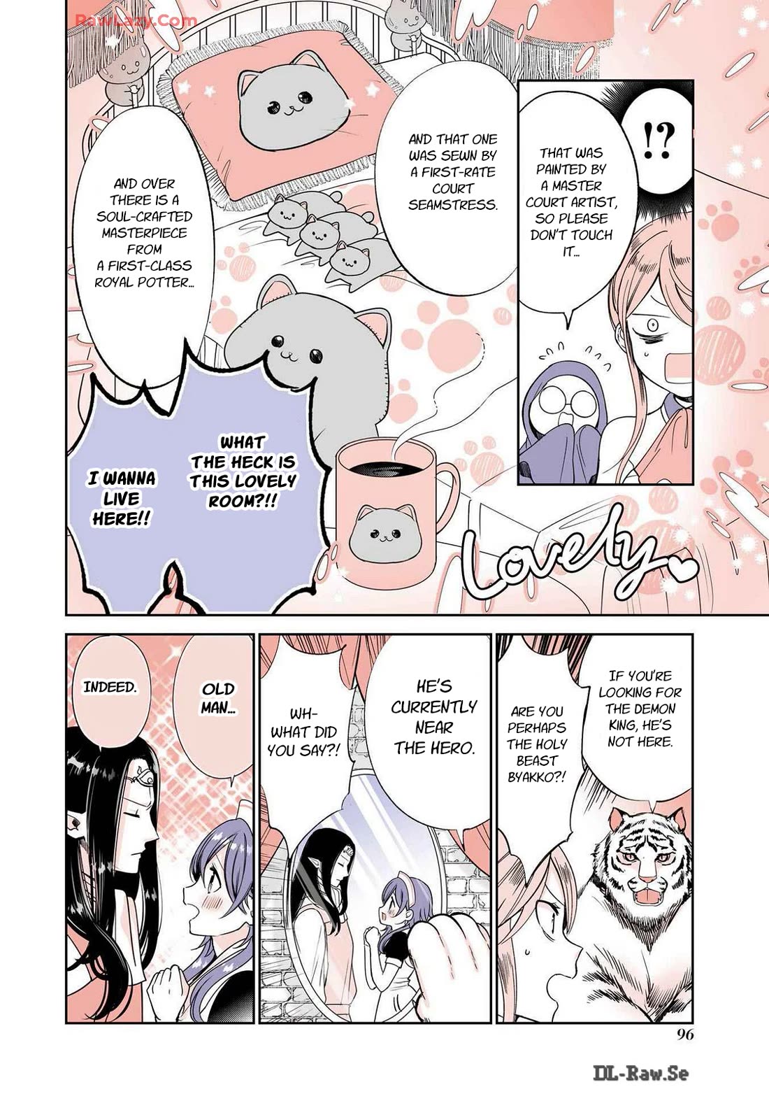 A Story about a Cat Reincarnated in a Different World Where There are no Cats. chapter 41 page 2