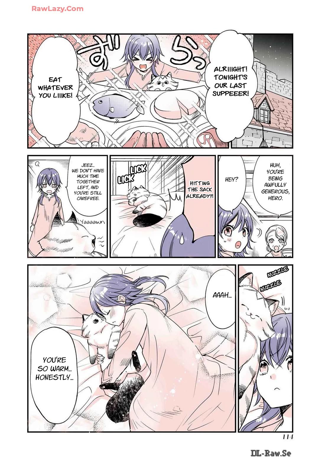 A Story about a Cat Reincarnated in a Different World Where There are no Cats. chapter 43 page 2