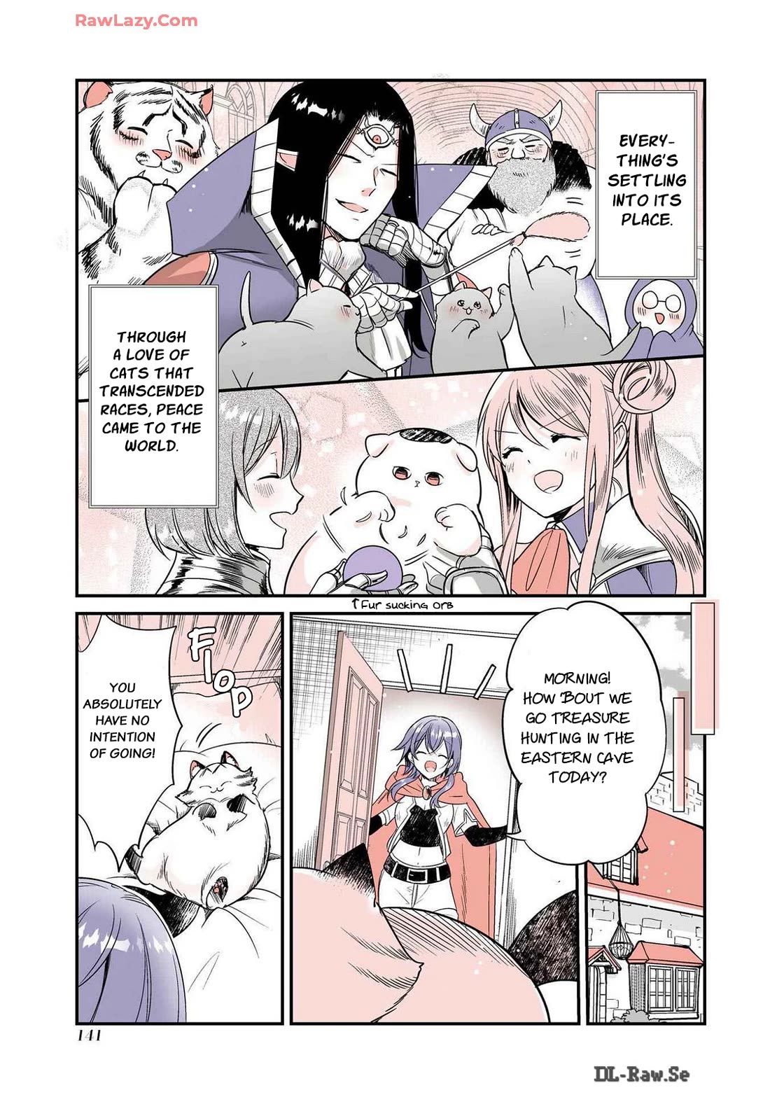 A Story about a Cat Reincarnated in a Different World Where There are no Cats. chapter 44 page 17