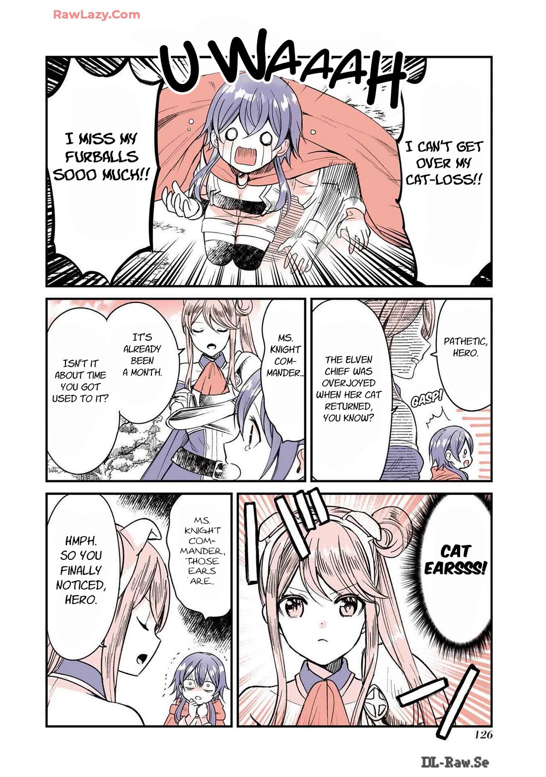 A Story about a Cat Reincarnated in a Different World Where There are no Cats. chapter 44 page 2