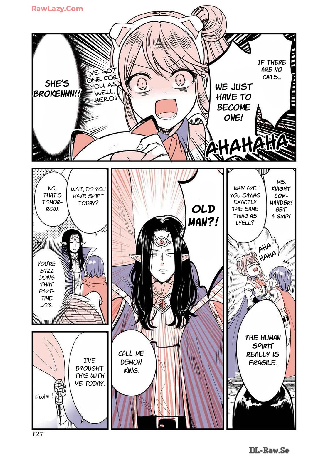 A Story about a Cat Reincarnated in a Different World Where There are no Cats. chapter 44 page 3