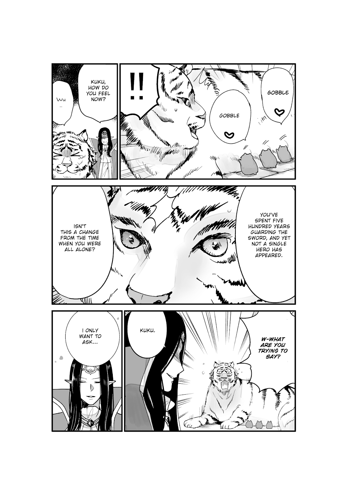 A Story about a Cat Reincarnated in a Different World Where There are no Cats. chapter 9 page 2