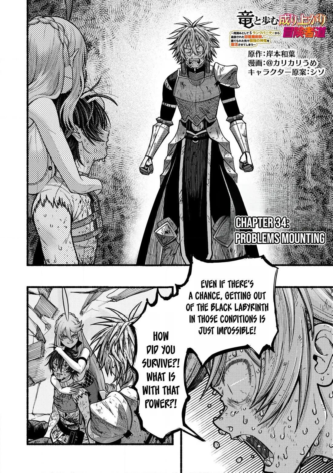 A story about a Dragon and the Rising of an Adventurer chapter 34 page 3