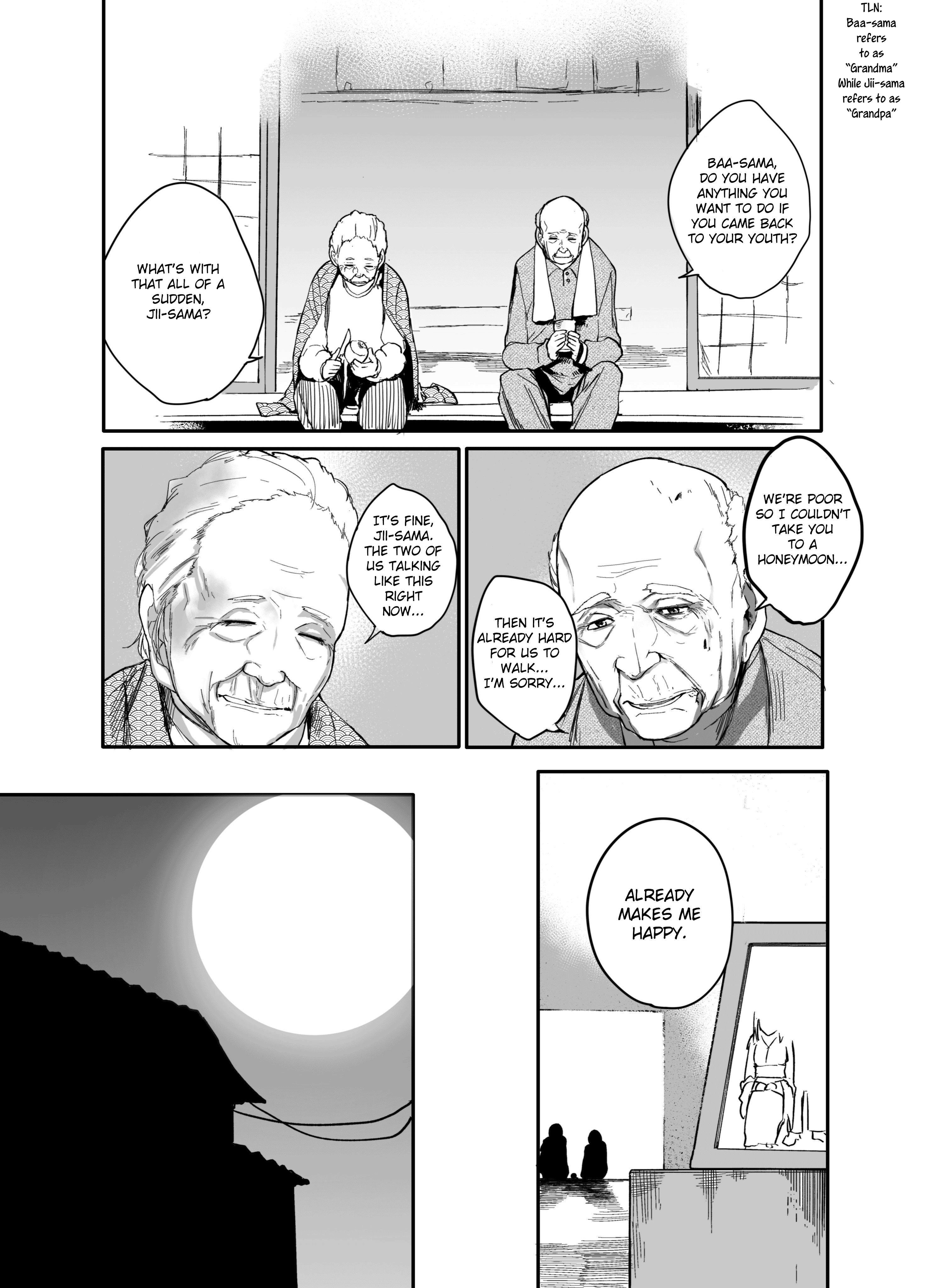 A Story About a Grandpa and Grandma Who Returned Back to Their Youth chapter 1 page 1