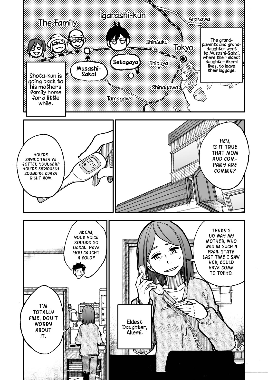 A Story About a Grandpa and Grandma Who Returned Back to Their Youth chapter 102 page 1