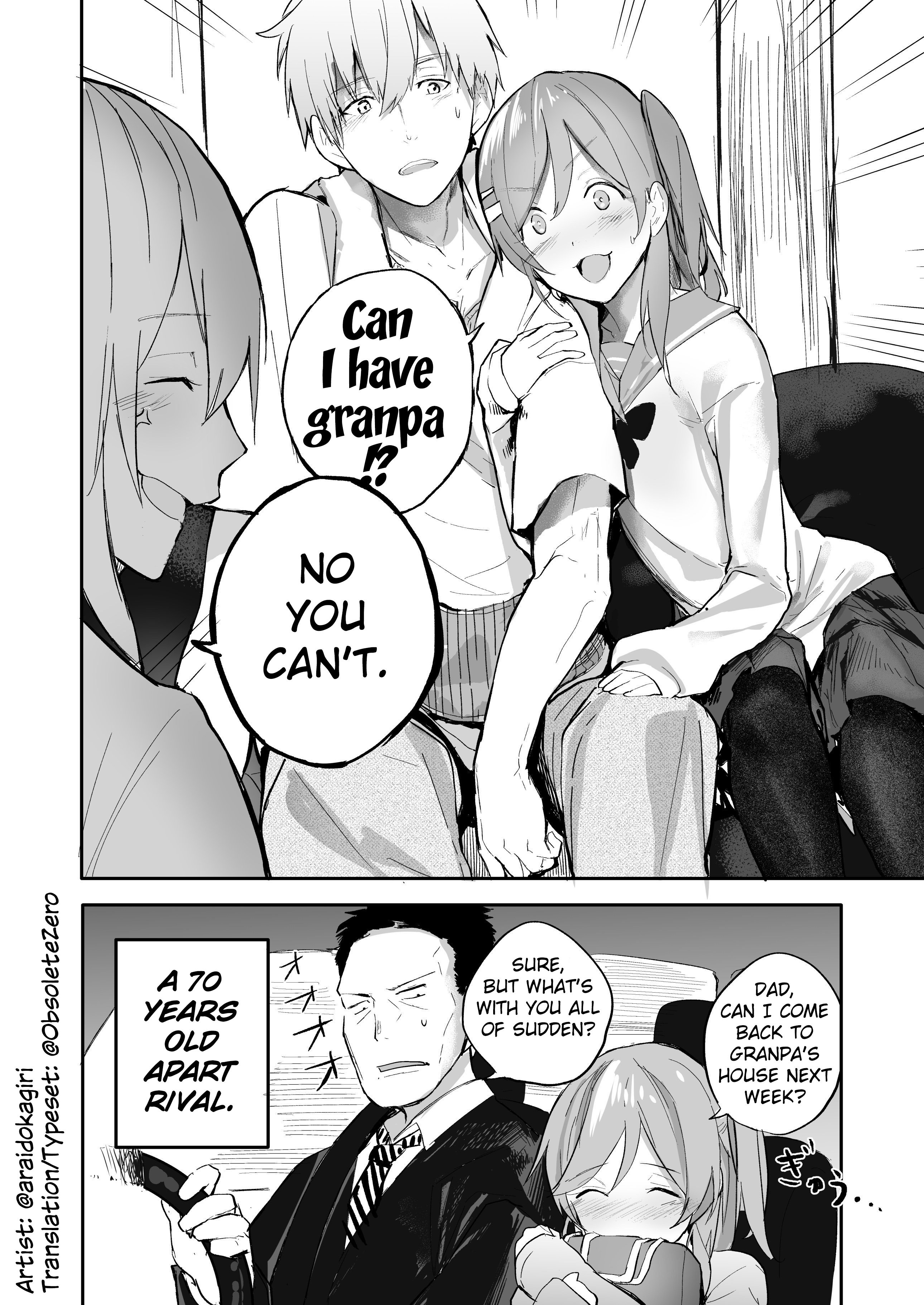 A Story About a Grandpa and Grandma Who Returned Back to Their Youth chapter 2 page 4