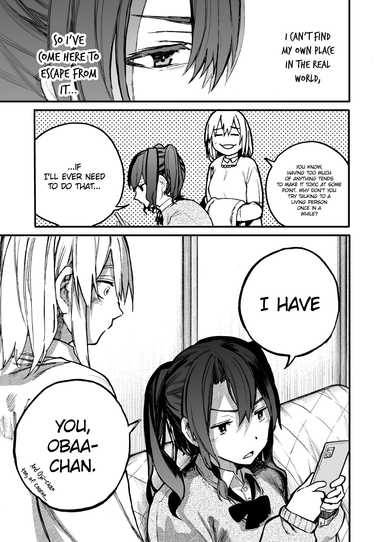 A Story About a Grandpa and Grandma Who Returned Back to Their Youth chapter 41 page 3