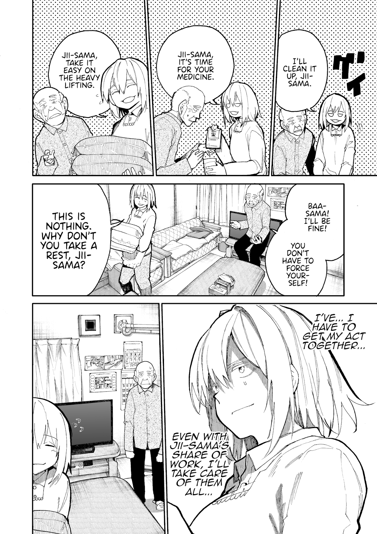 A Story About a Grandpa and Grandma Who Returned Back to Their Youth chapter 48 page 2