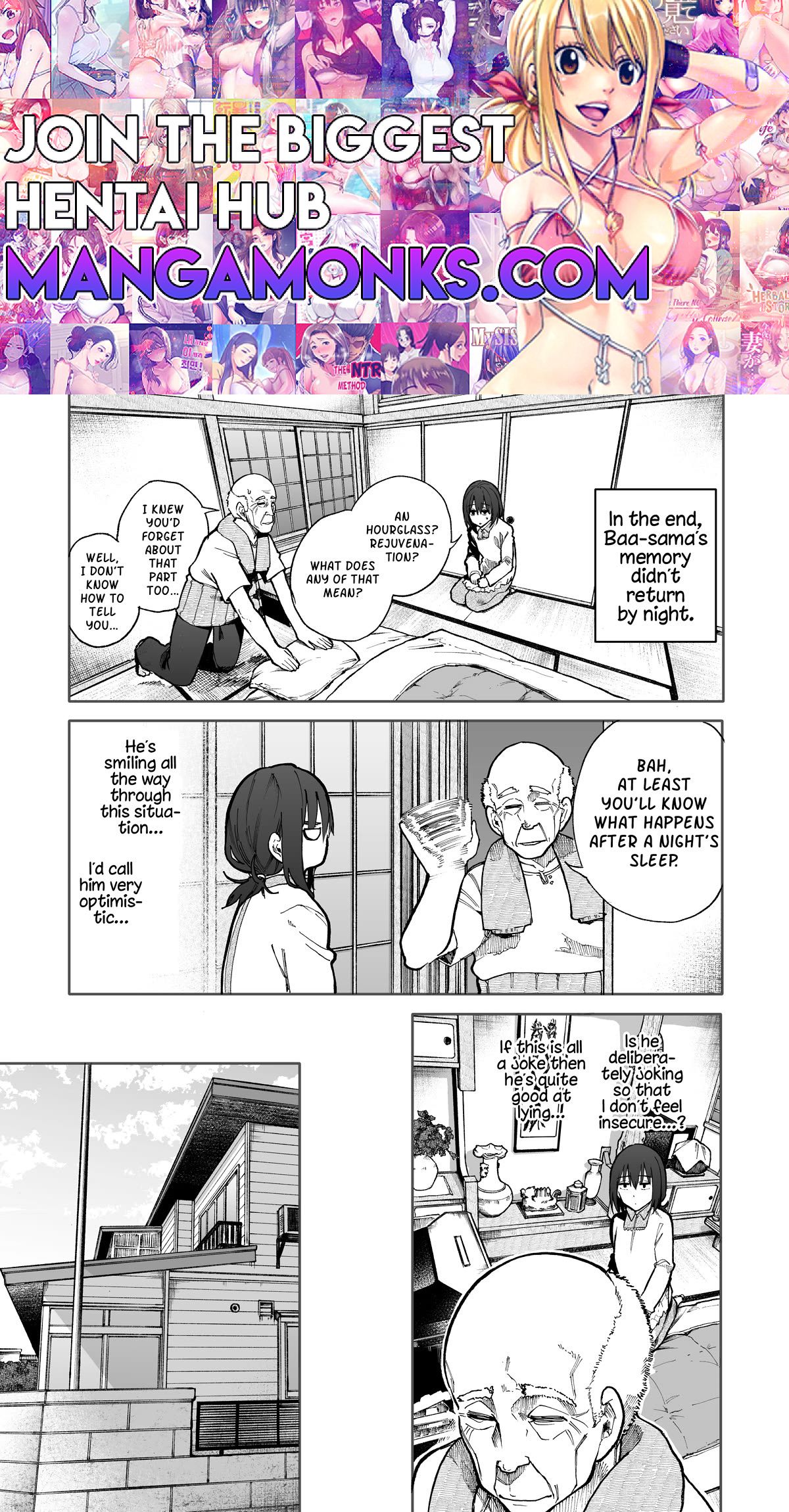 A Story About a Grandpa and Grandma Who Returned Back to Their Youth chapter 87 page 1