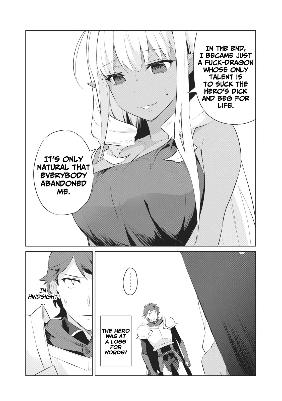 A Story About a Hero Exterminating a Dragon-Class Beautiful Girl Demon Queen, Who Has Very Low Self-Esteem, With Love! chapter 1 page 12