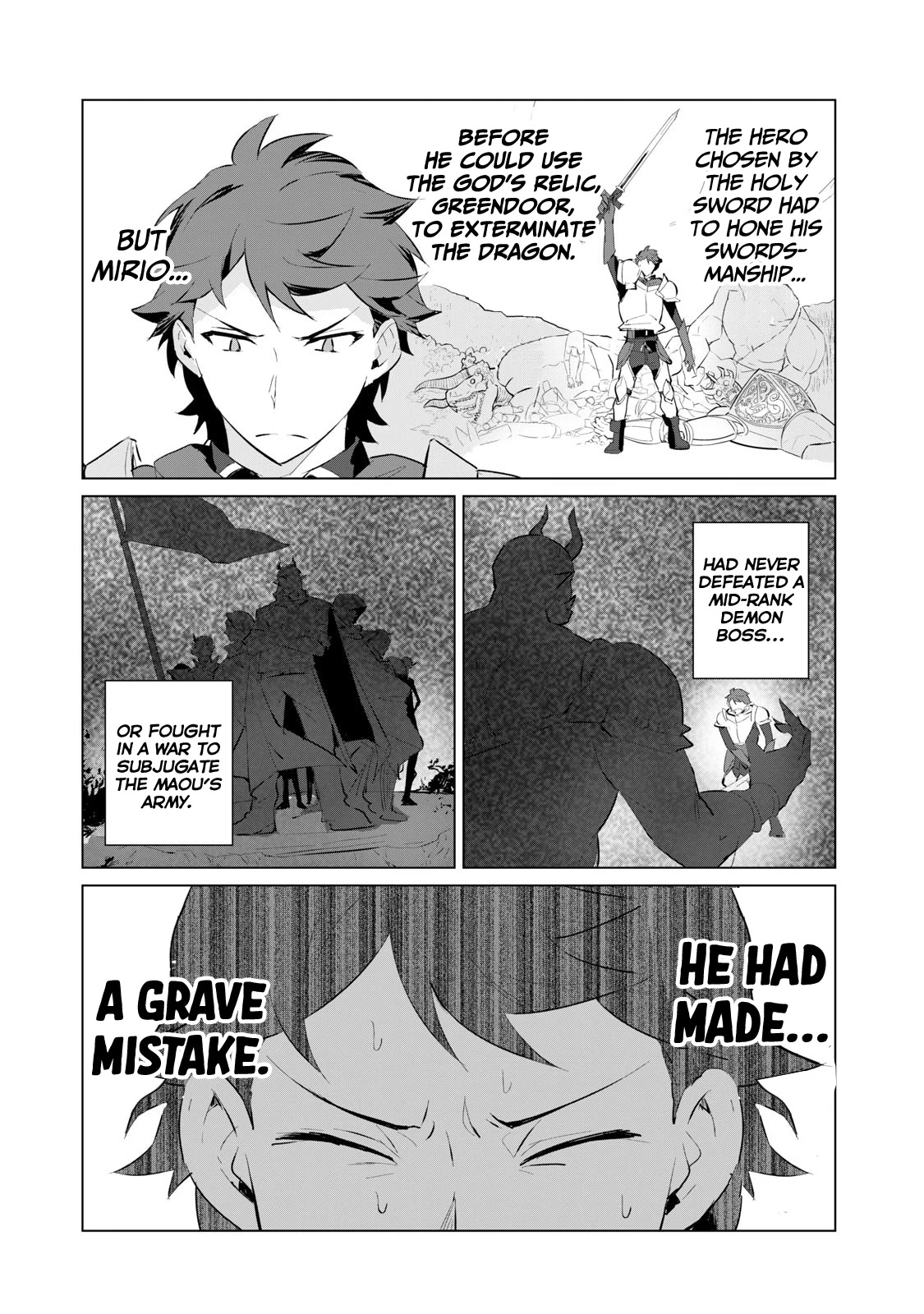 A Story About a Hero Exterminating a Dragon-Class Beautiful Girl Demon Queen, Who Has Very Low Self-Esteem, With Love! chapter 1 page 24