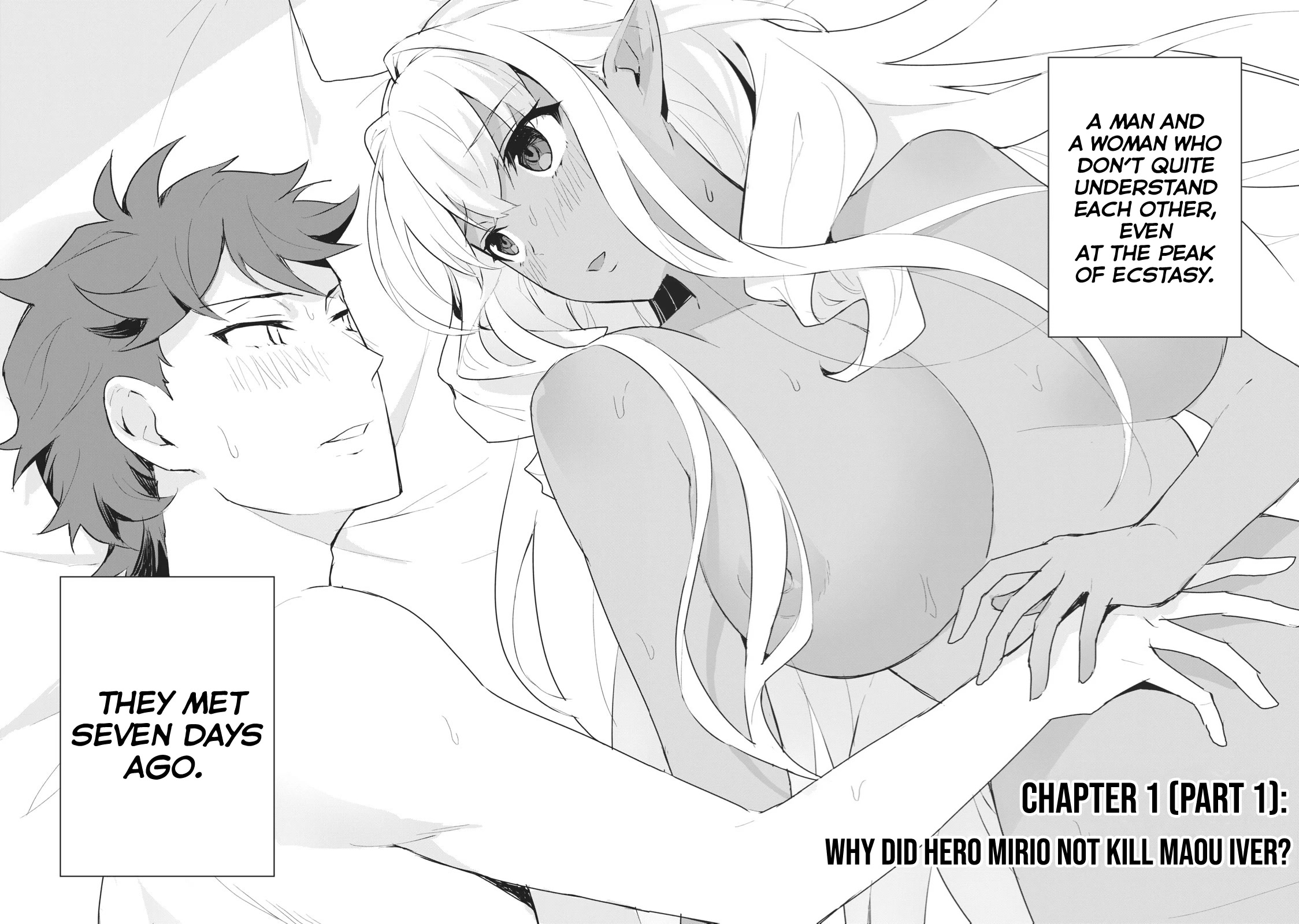 A Story About a Hero Exterminating a Dragon-Class Beautiful Girl Demon Queen, Who Has Very Low Self-Esteem, With Love! chapter 1 page 3