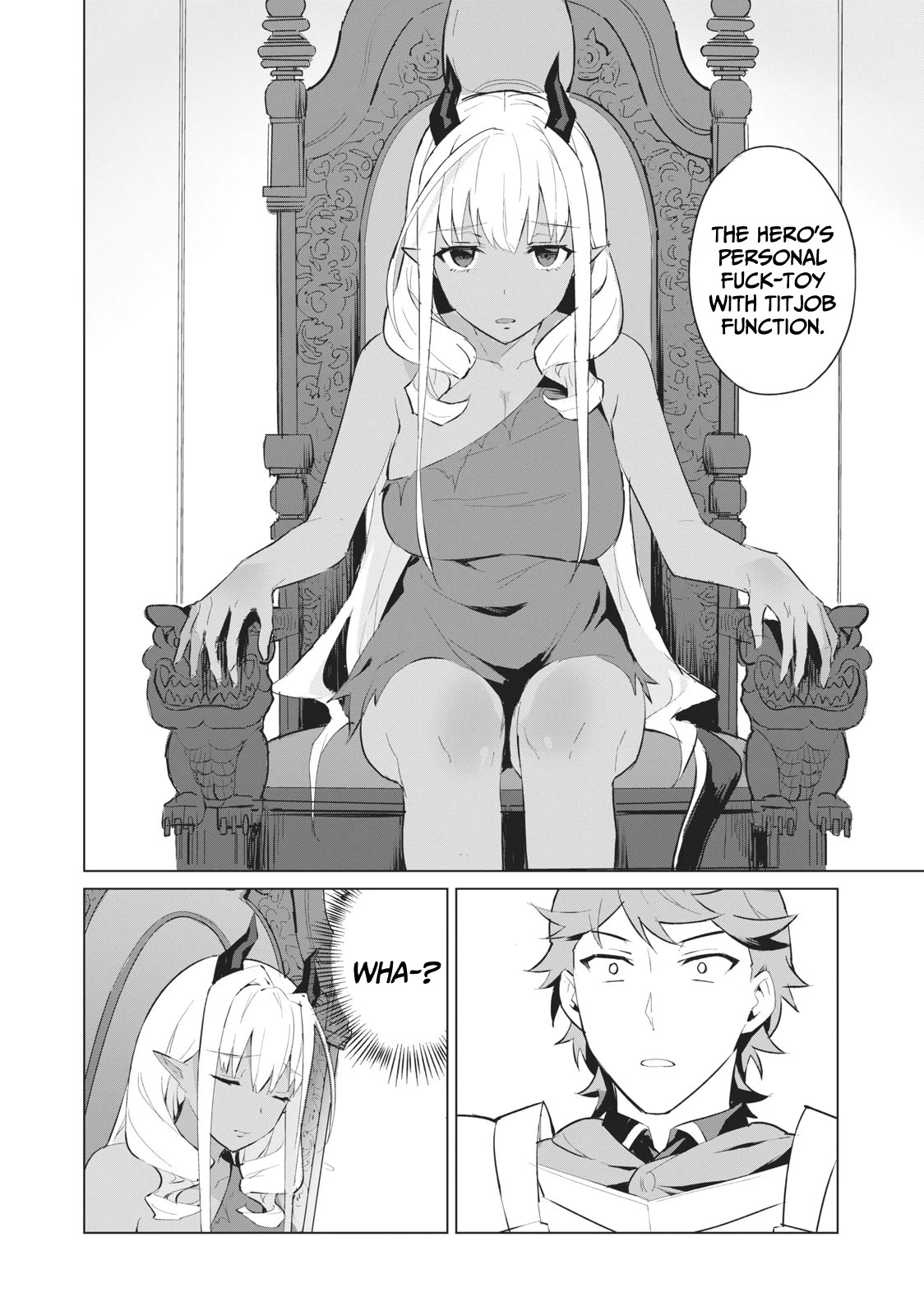 A Story About a Hero Exterminating a Dragon-Class Beautiful Girl Demon Queen, Who Has Very Low Self-Esteem, With Love! chapter 1 page 8