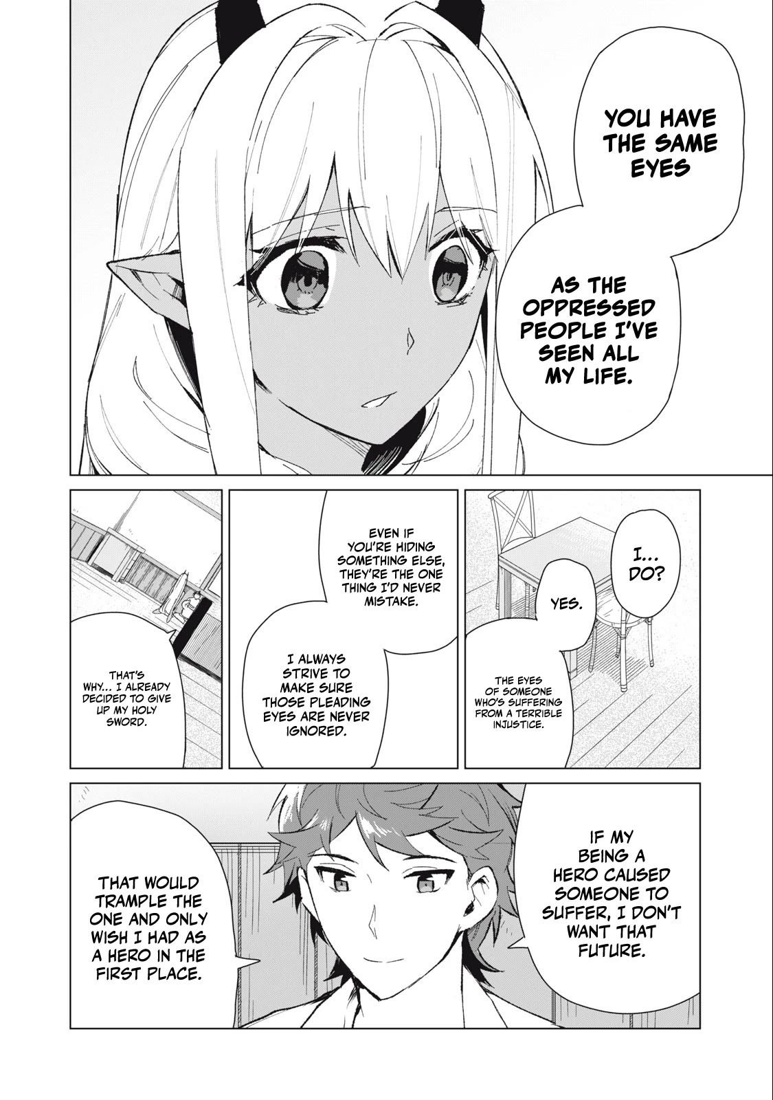A Story About a Hero Exterminating a Dragon-Class Beautiful Girl Demon Queen, Who Has Very Low Self-Esteem, With Love! chapter 11 page 5